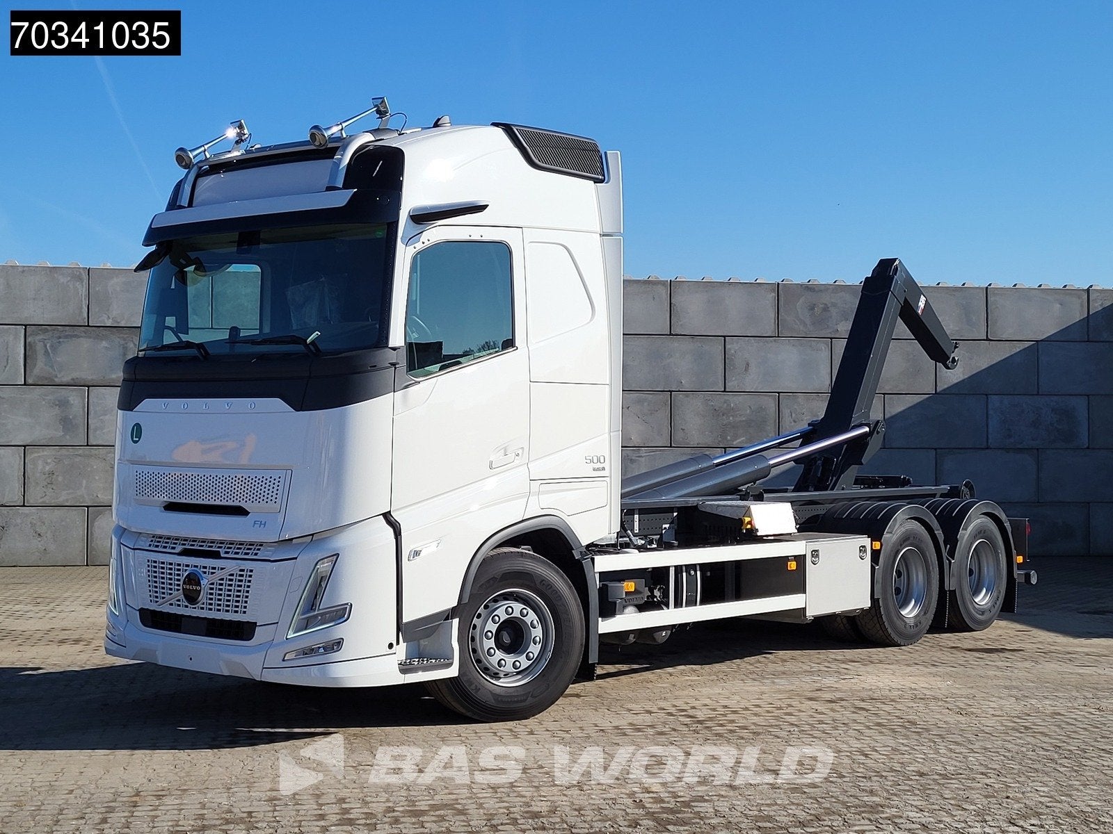 Volvo FH 500 6X2 COMING SOON VDL 25-6400 container system Li, Automaat, Achterwielaandrijving, Euro 6, Wit