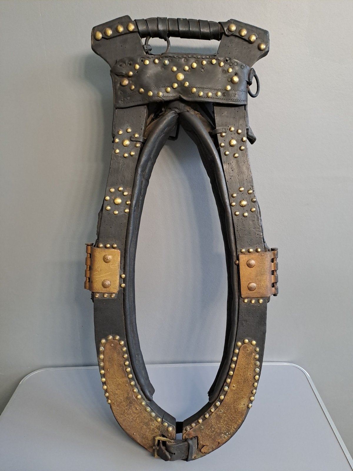 Ancien collier de cheval ( 1910-1930), Antiquités & Art, Enlèvement