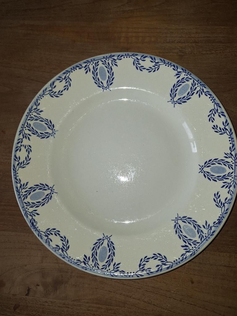 Assiette  Arcole de SARREGUEMINES, Enlèvement