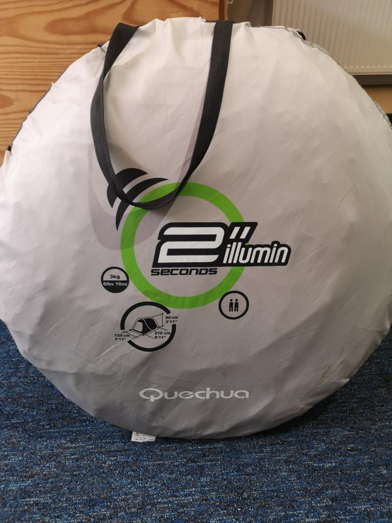Quechua 2 sec illumin, Caravans en Kamperen, Tenten, Ophalen