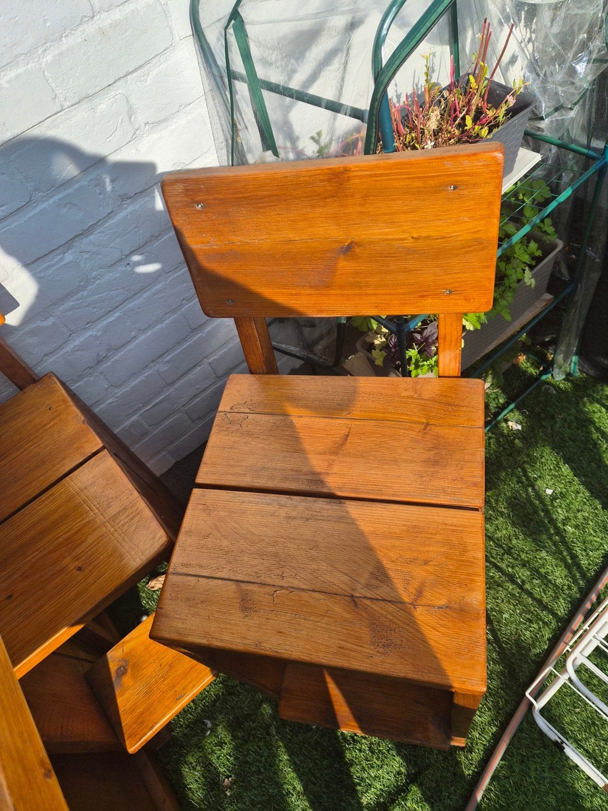Bartafel, Ophalen, Hout