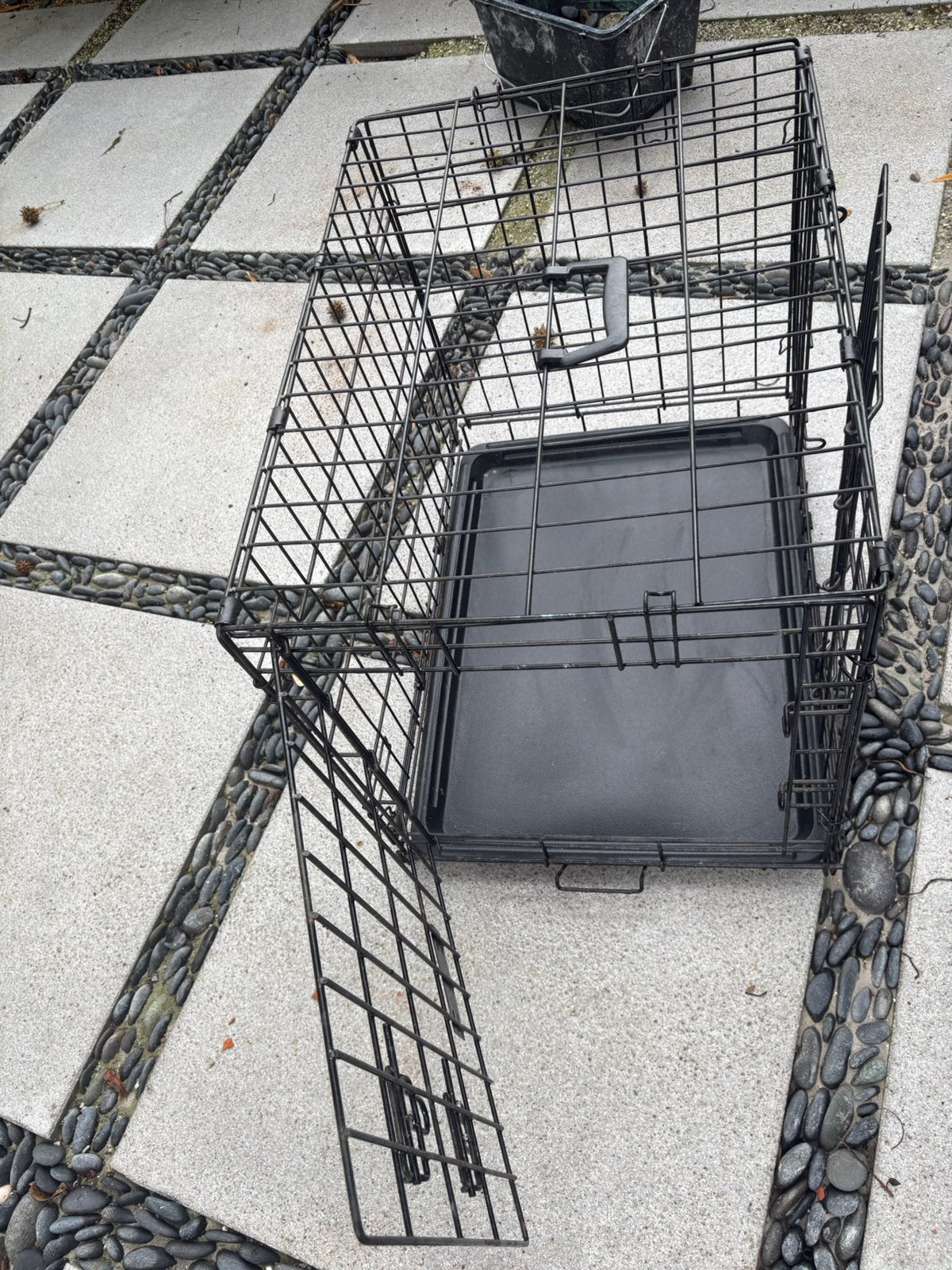 Cage pour animaux noir, Enlèvement, Utilisé