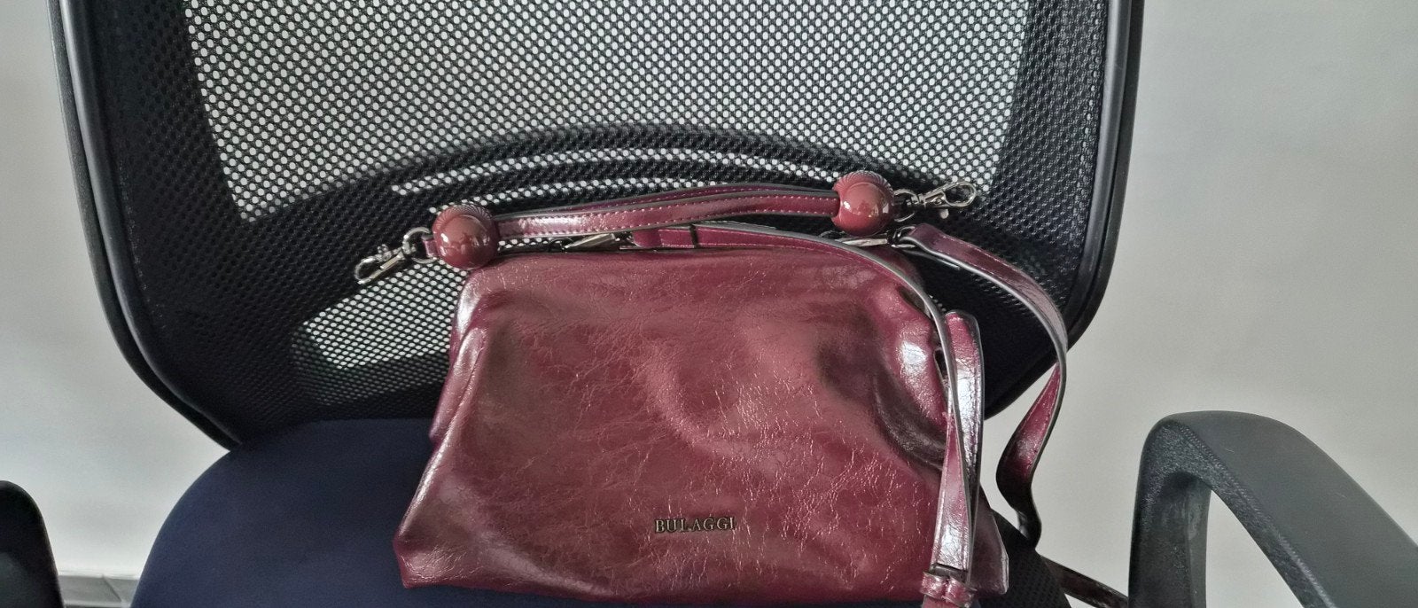 Bulgari  handtas, Nieuw, Leer, Rood, Ophalen