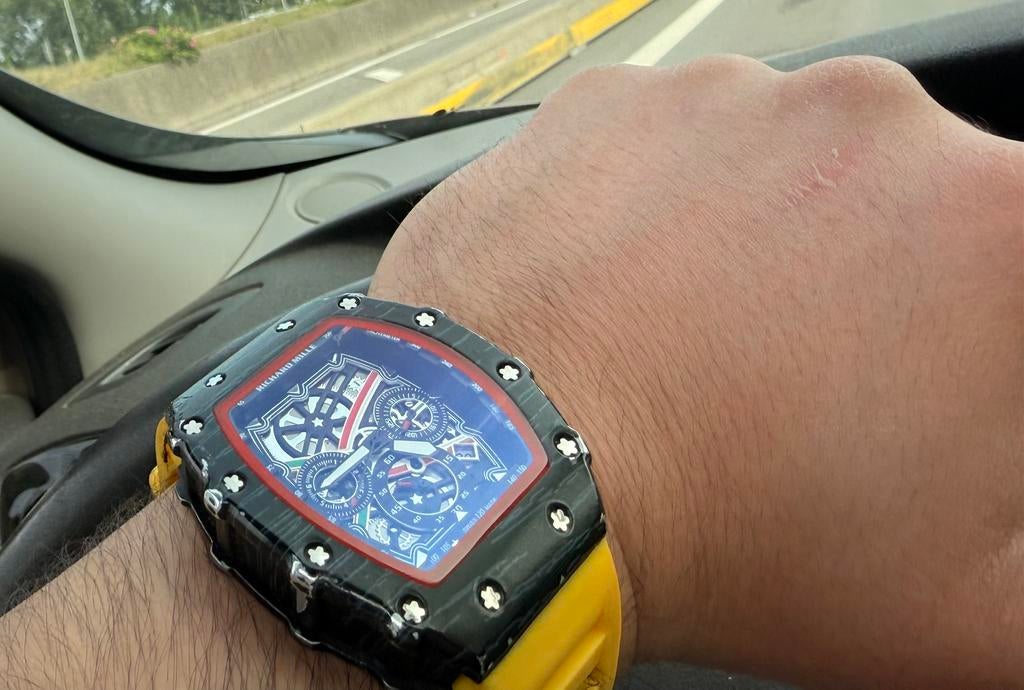 Richard mille pogacar, Bijoux, Sacs & Beauté, Montres | Hommes, Enlèvement, Utilisé, Montre-bracelet, Autres marques