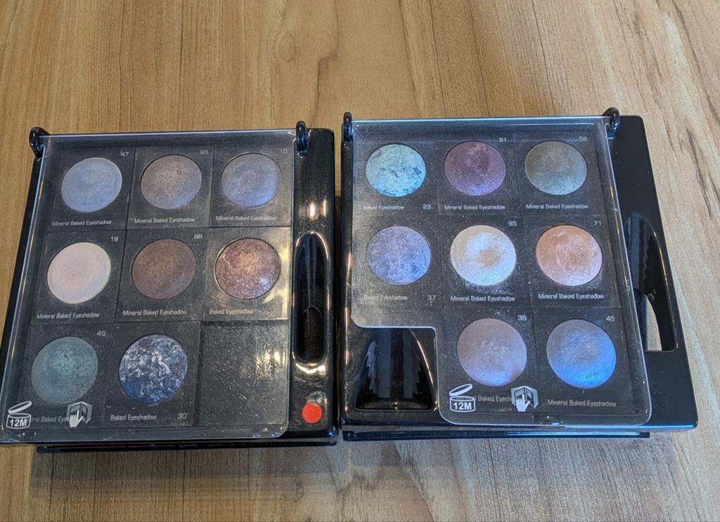 Art deco professionele oogschaduwen, Handtassen en Accessoires, Uiterlijk | Cosmetica en Make-up, Ophalen
