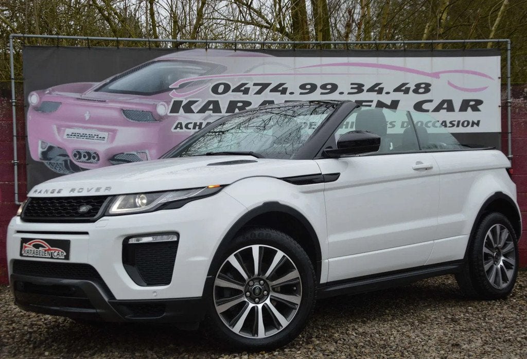 Land Rover Range Rover Evoque Cabriolet 2.0d 4WD Dynamic FUL, Auto's, Land Rover, Bedrijf, Te koop, ABS, Airbags, Airconditioning