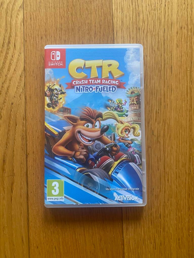Crash Team Racing Nitro-Fueled (Nintendo Switch), Consoles de jeu & Jeux vidéo, Jeux | Nintendo Switch, Comme neuf, Course et Pilotage