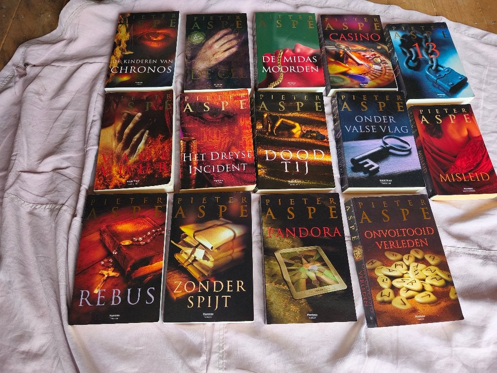 Pieter Aspe boeken, Livres, Romans, Pieter Aspe, Belgique, Enlèvement, Utilisé