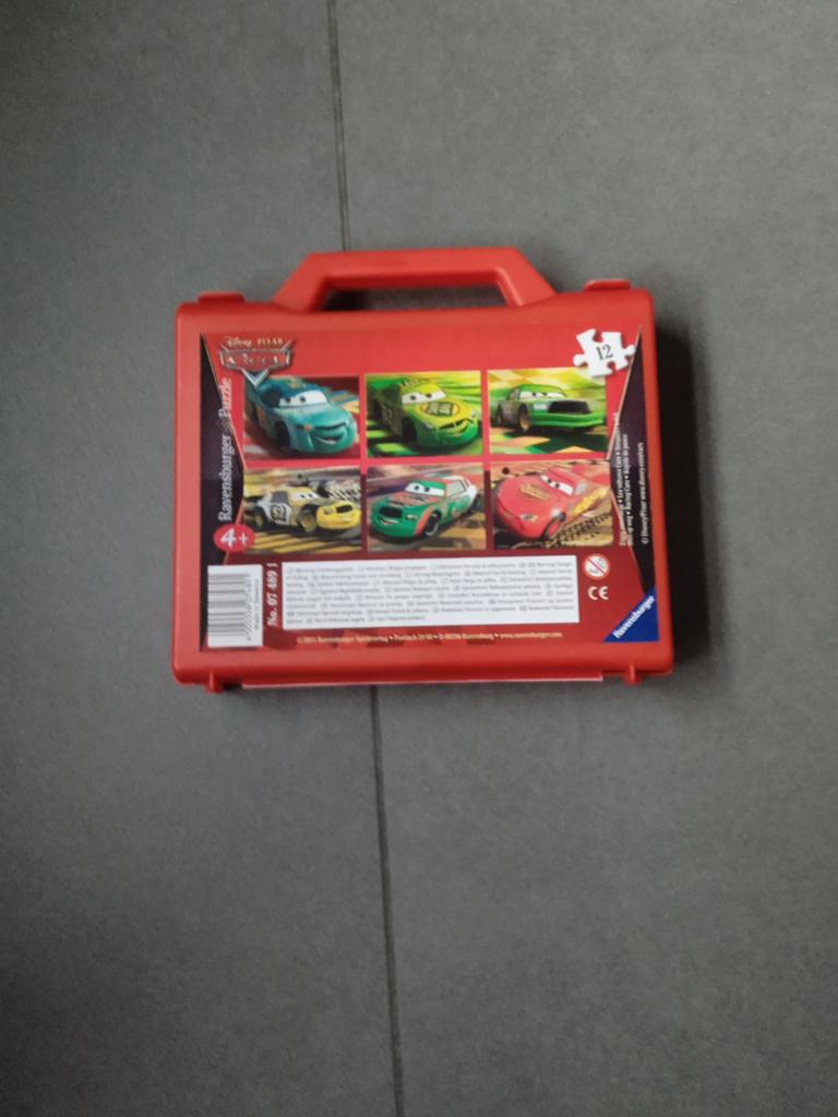 Ravensburger : Cars blokkenpuzzel, Ophalen of Verzenden, 10 tot 50 stukjes, Zo goed als nieuw, 4 tot 6 jaar