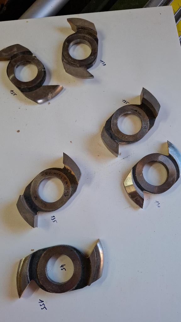 Topie messen, Doe-het-zelf en Bouw, Glas en Ramen, Gebruikt, Overige typen, Ophalen of Verzenden