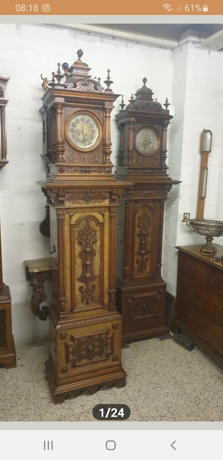 recherchés : horloges séparées, alarmes de voyage et meubles, Enlèvement