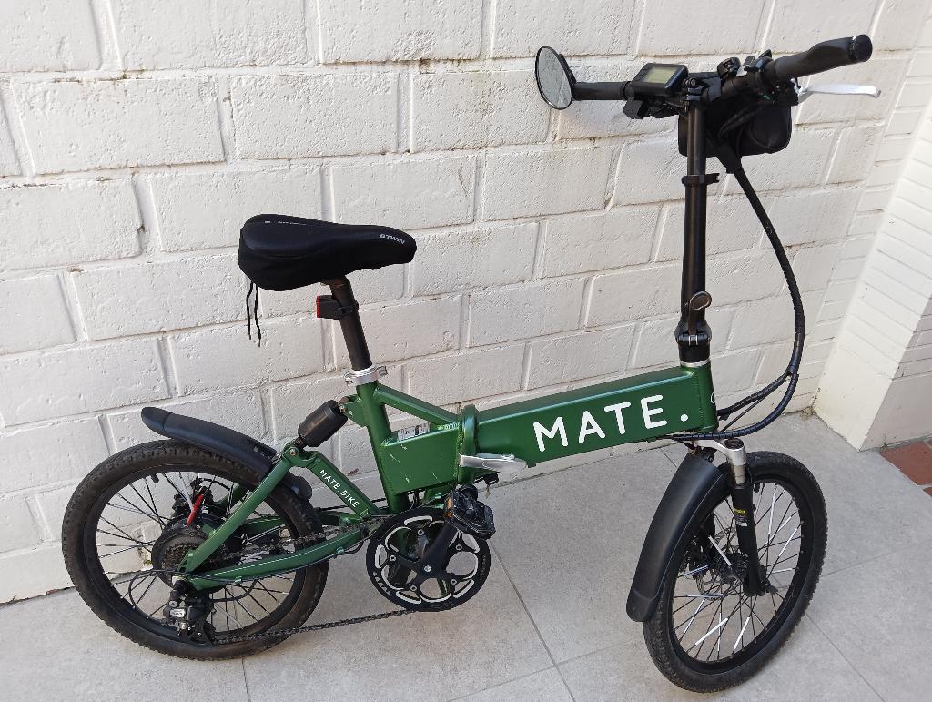 Mate electric city bike, Gebruikt, Totaal opvouwbaar, Schijfrem, Ophalen