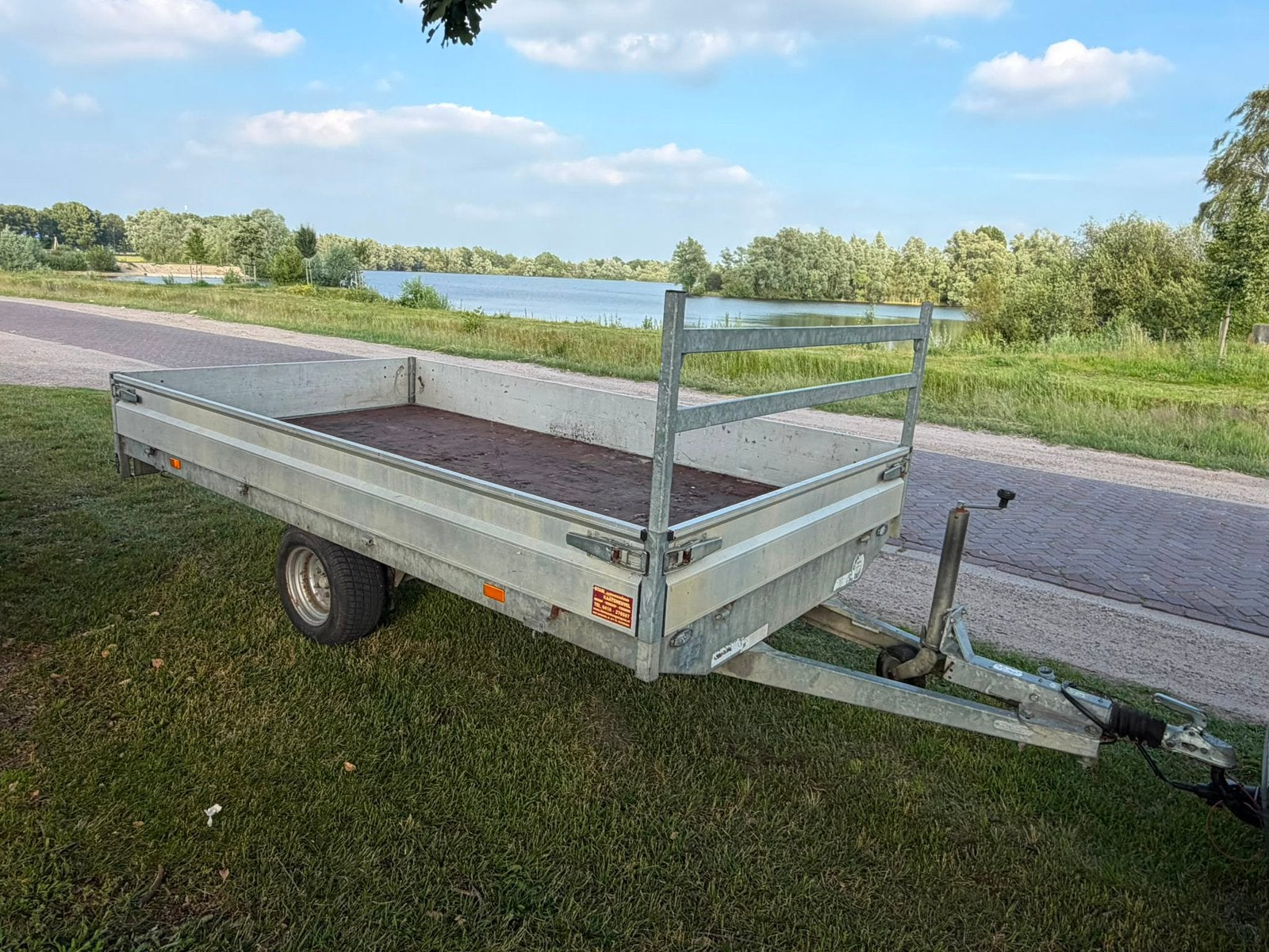 Aanhangwagen, Auto diversen, Aanhangers en Bagagewagens, Ophalen, Zo goed als nieuw