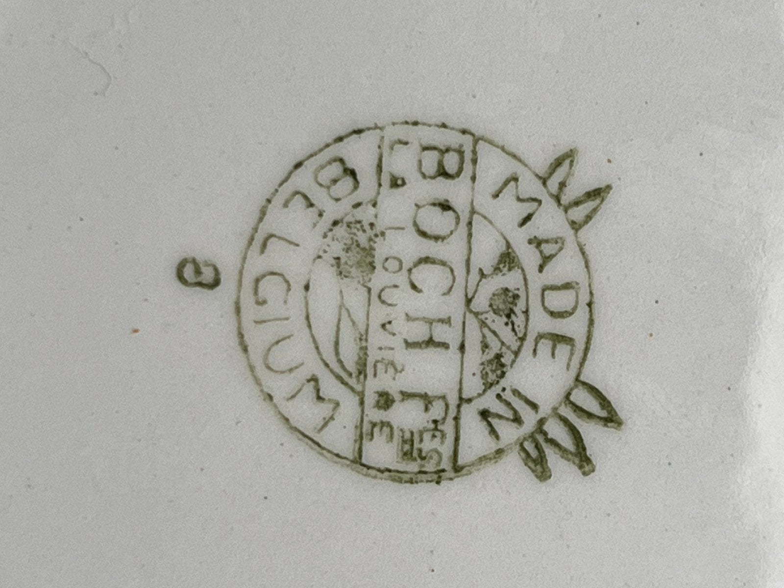 Boch la louvière ontbijtbordjes, Ophalen of Verzenden