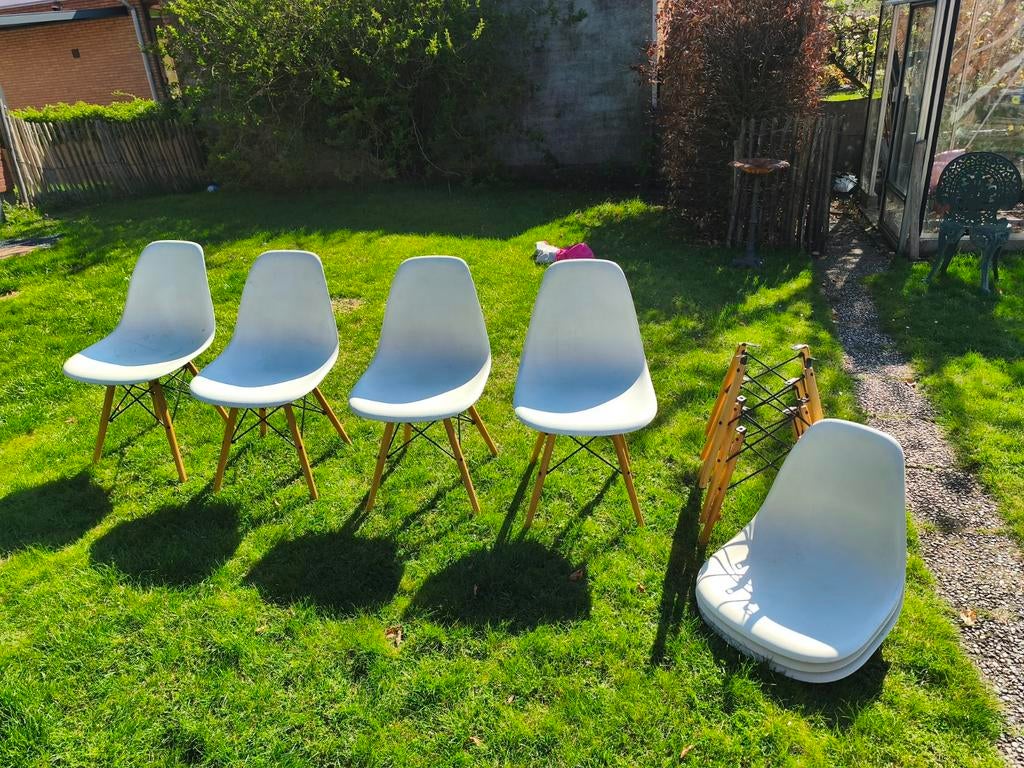 7 stoelen voor 50 euro, Ophalen