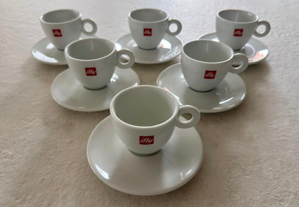 Illy, Ophalen, Zo goed als nieuw, Porselein, Kop en/of schotel