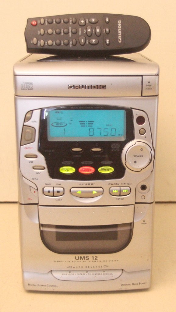 Audio toestellen met een mankementje aan, Philips, Gebruikt, Cassettedeck, Losse componenten