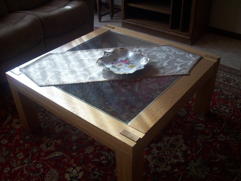 salontafel, Ophalen, Zo goed als nieuw, Eikenhout