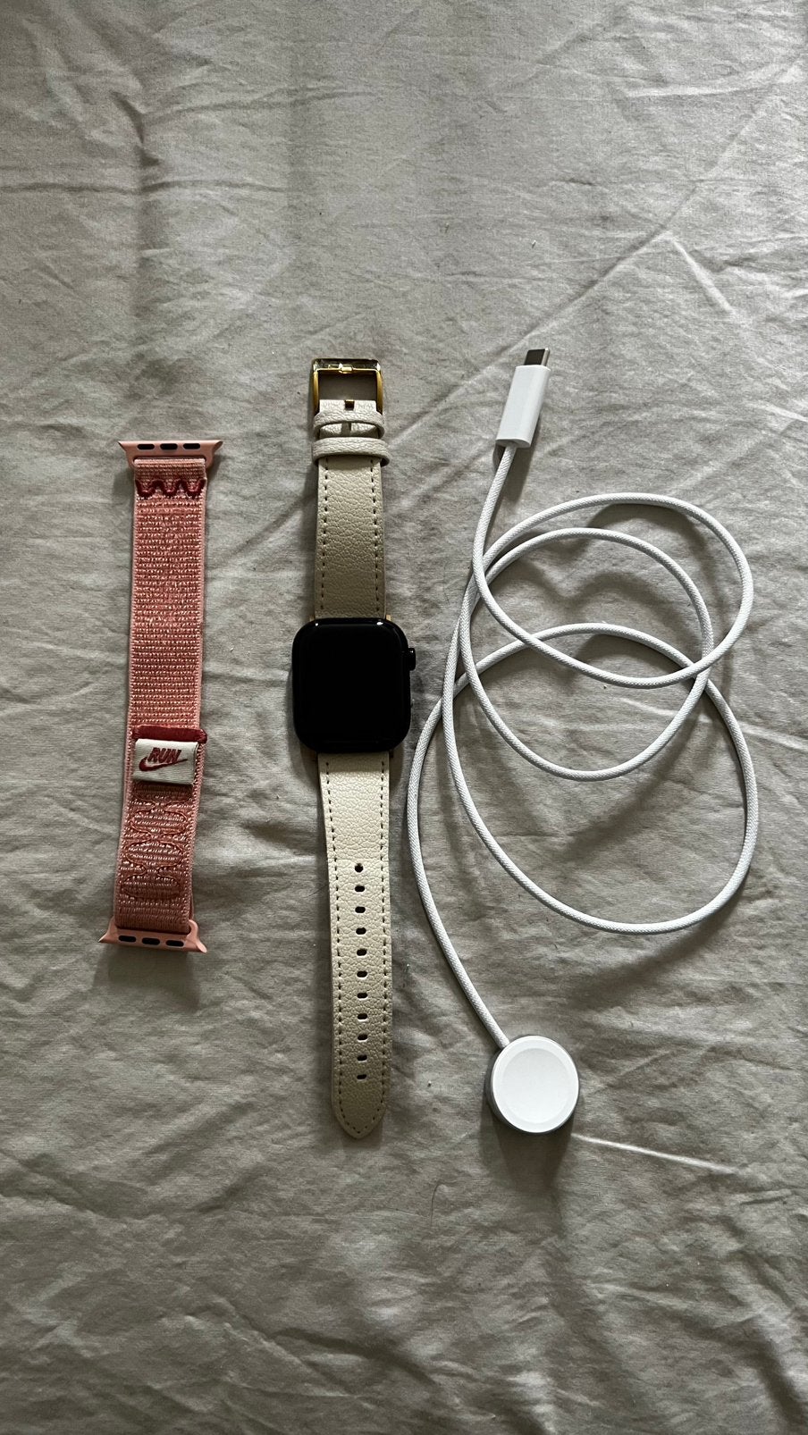 Apple watch serie 11, Ophalen, Zo goed als nieuw, Zwart