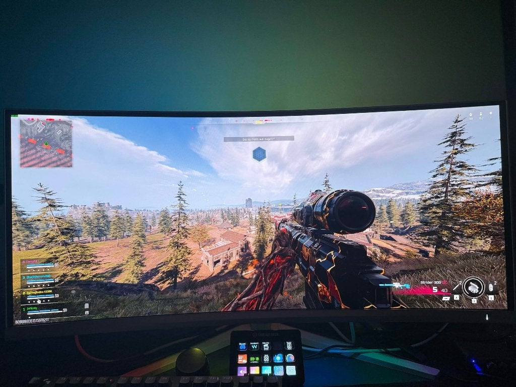 Philips Evnia 34M2C8600 – 34” OLED Gaming Monitor, Computers en Software, Philips, Gebruikt, Minder dan 1 ms, Overige typen