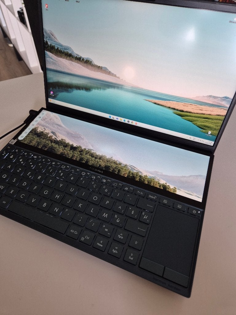 Asus ZenBook Duo i7 16 GB, Ophalen, 14 inch, Zo goed als nieuw, Met videokaart