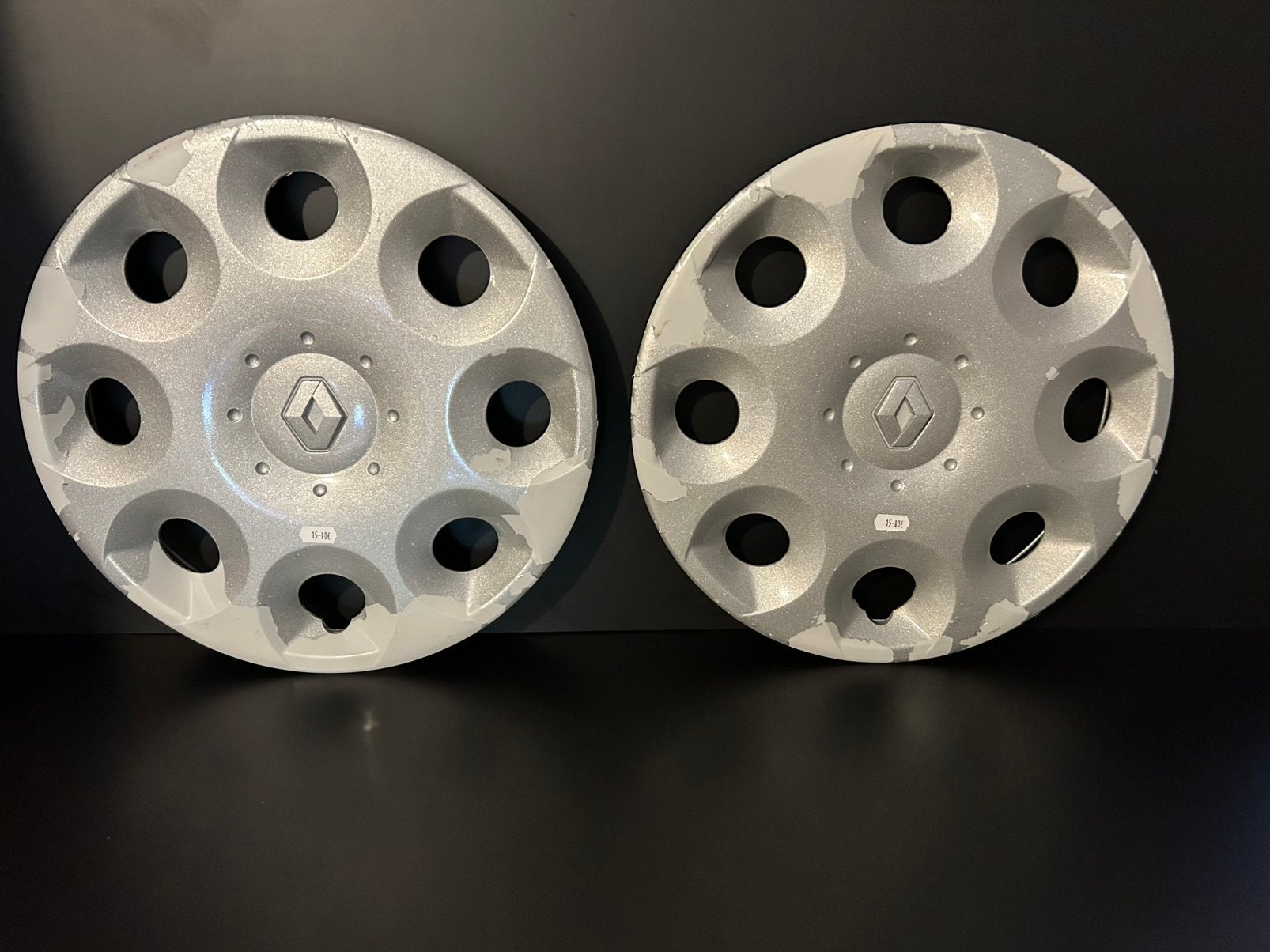 2 originele Renault clio twingo Mégane 14" wieldoppen,, Ophalen of Verzenden, Zo goed als nieuw