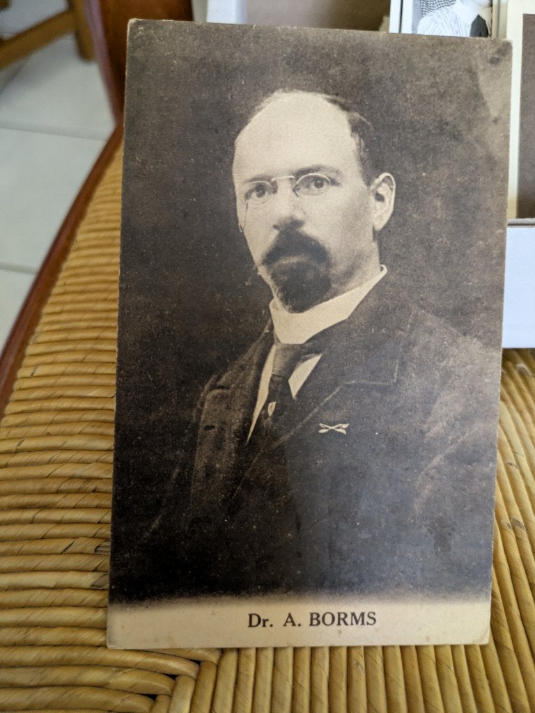 Dr. A. Borms, Ophalen of Verzenden, Ongelopen, Sterren en Beroemdheden