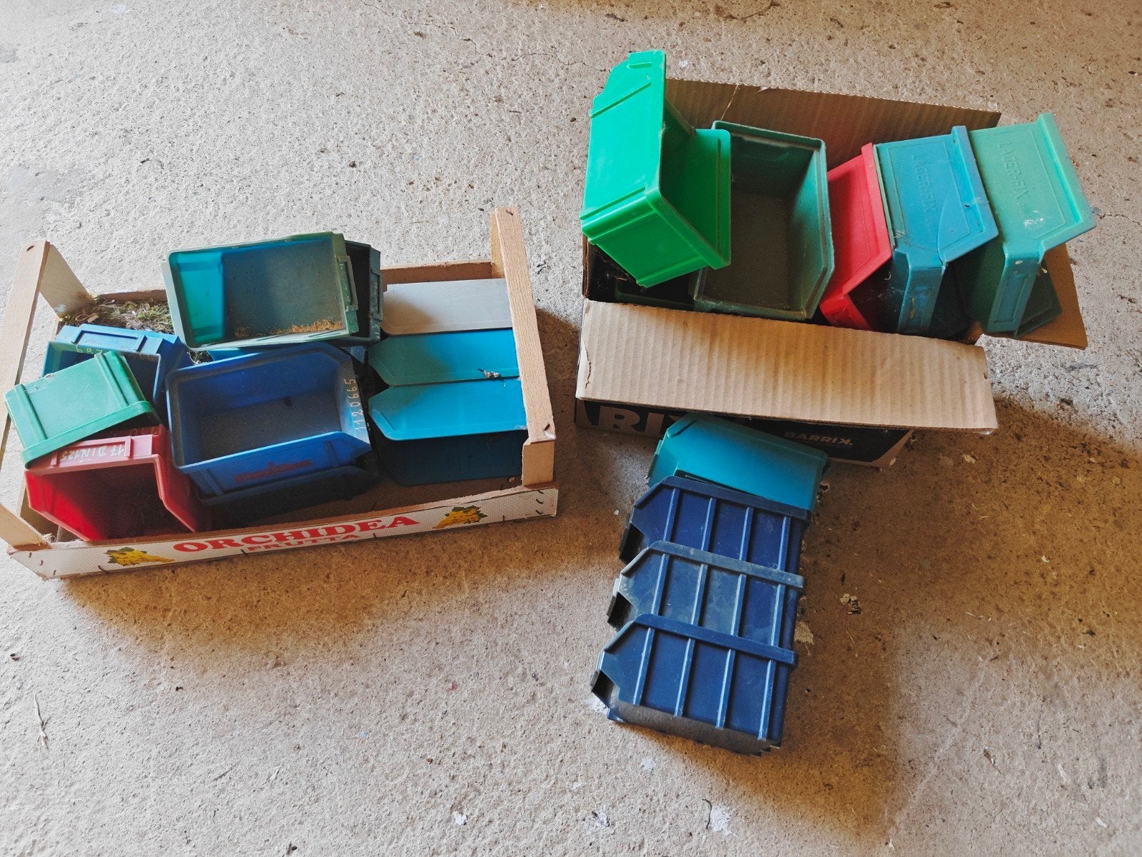 Materiaalbakjes, Doe-het-zelf en Bouw, Ophalen