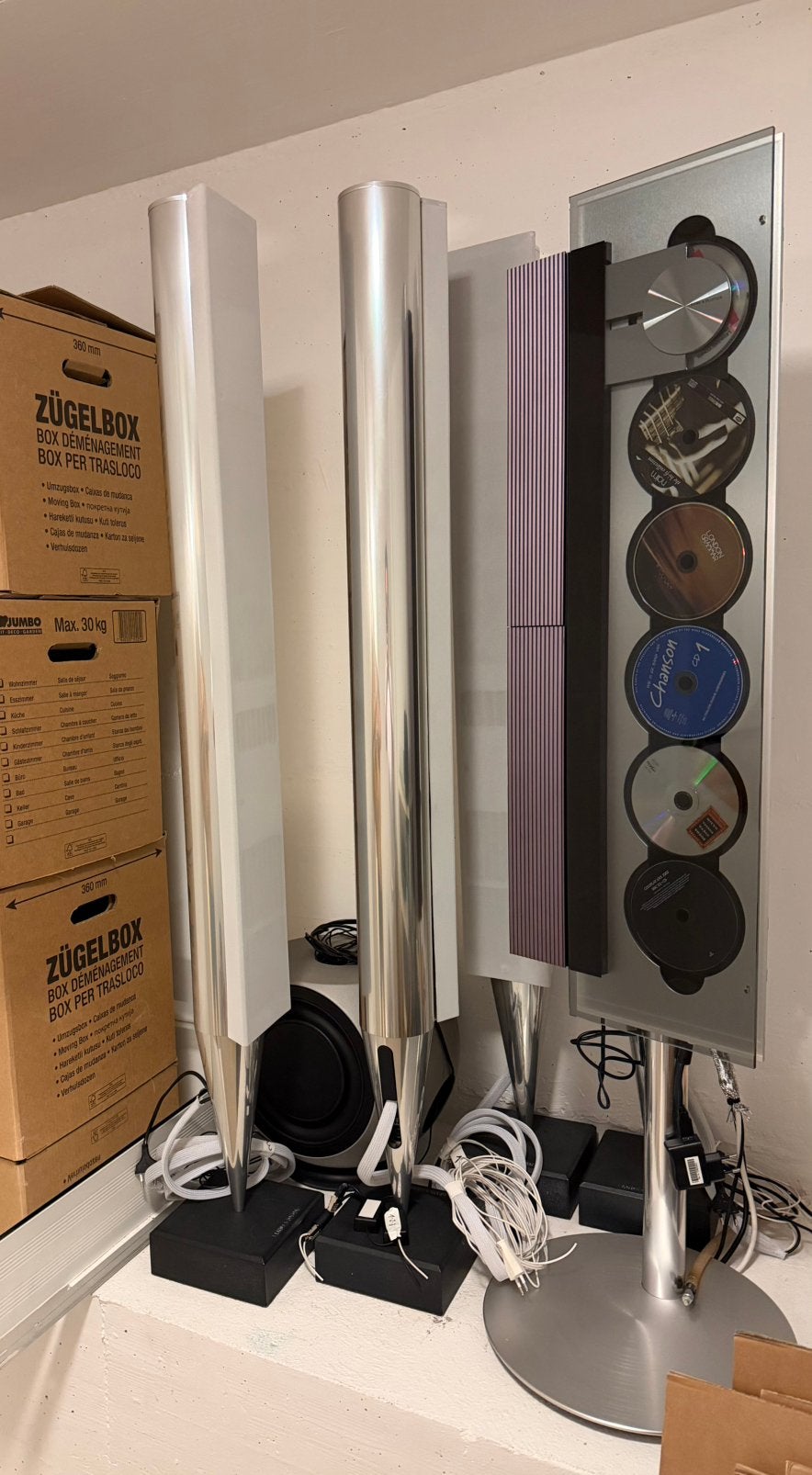 Bang & Olufsen BeoSound 9000, 4 BeoLab 8000, BeoLab 2 Woofer, Bluetooth, Enlèvement, Enceintes stéréo, Bang & Olufsen