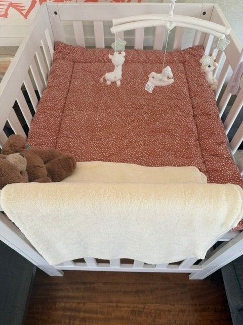 babypark wit met toebehoren in perfecte staat, Enlèvement, Comme neuf, Rectangulaire, Réglable en hauteur