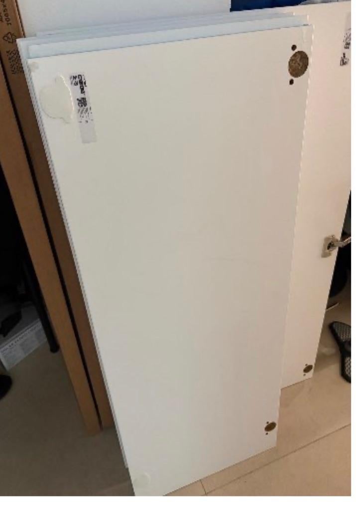 Voxtorp front mat wit 40x100, Ophalen, Zo goed als nieuw, Wit, Minder dan 50 cm