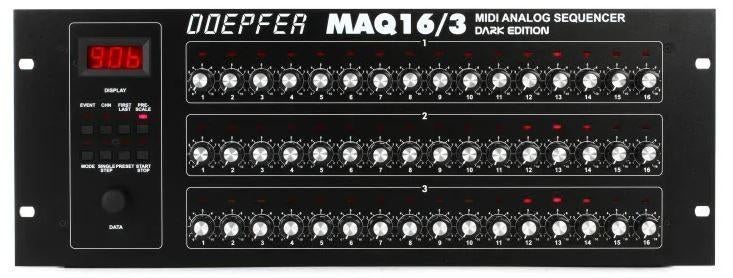 Doepfer Maq 16/3 Dark Edition, Muziek en Instrumenten, Synthesizers, Ophalen of Verzenden, Nieuw, Met midi-aansluiting