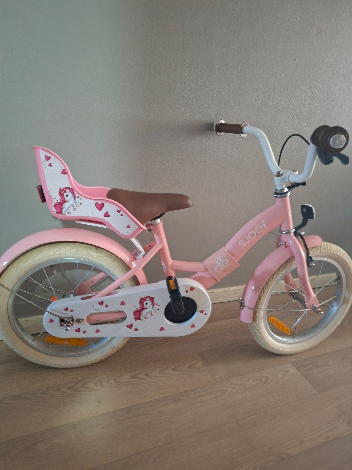 meisjes fiets, Fietsen en Brommers, Fietsen | Vouwfietsen, Ophalen, Zo goed als nieuw