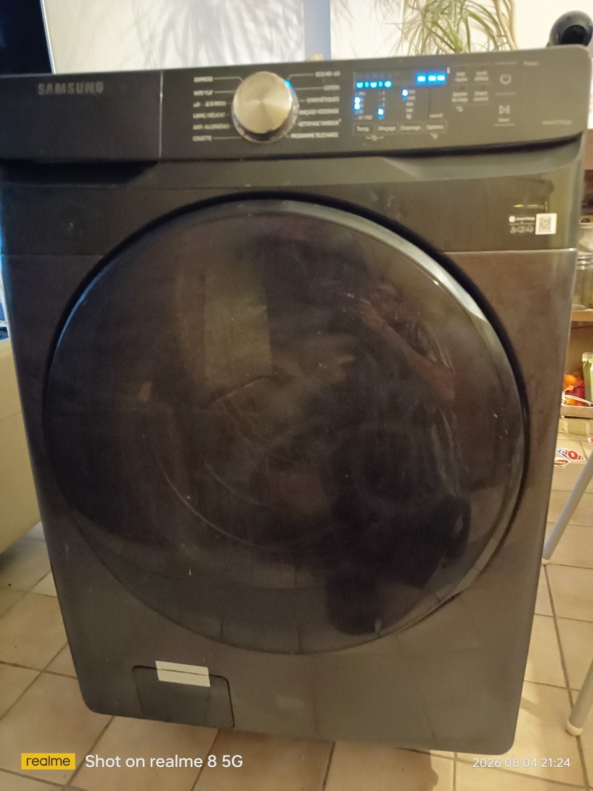 lave linge machine a laver, Electroménager, 1200 à 1600 tours, Chargeur frontal, Enlèvement, Utilisé