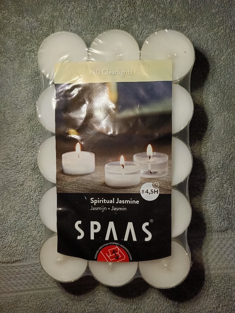 Theelichtjes jasmijn, Ophalen, Nieuw, Kaars