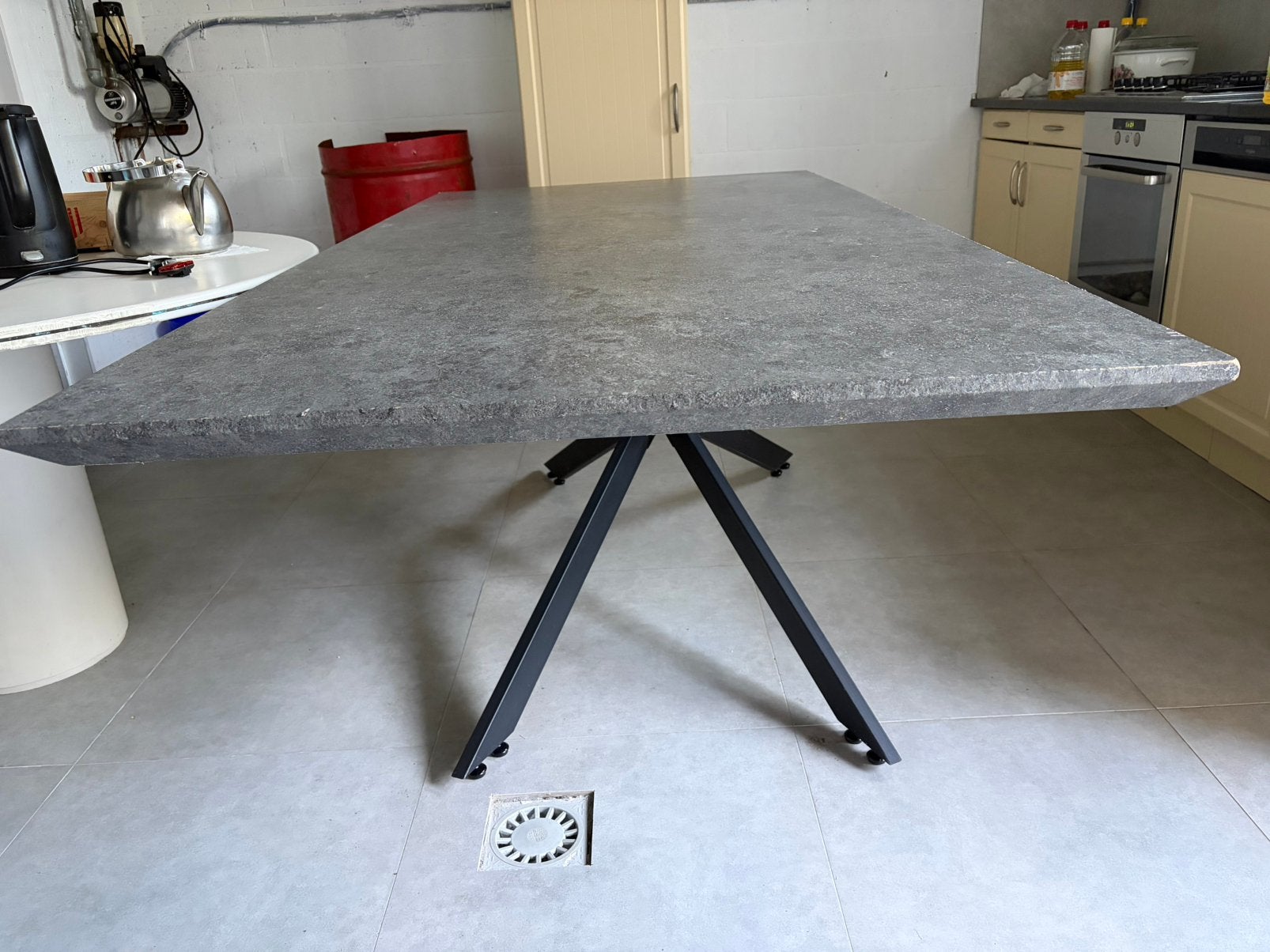 Table à manger, Maison & Meubles, 150 à 200 cm, Enlèvement, Utilisé, 50 à 100 cm