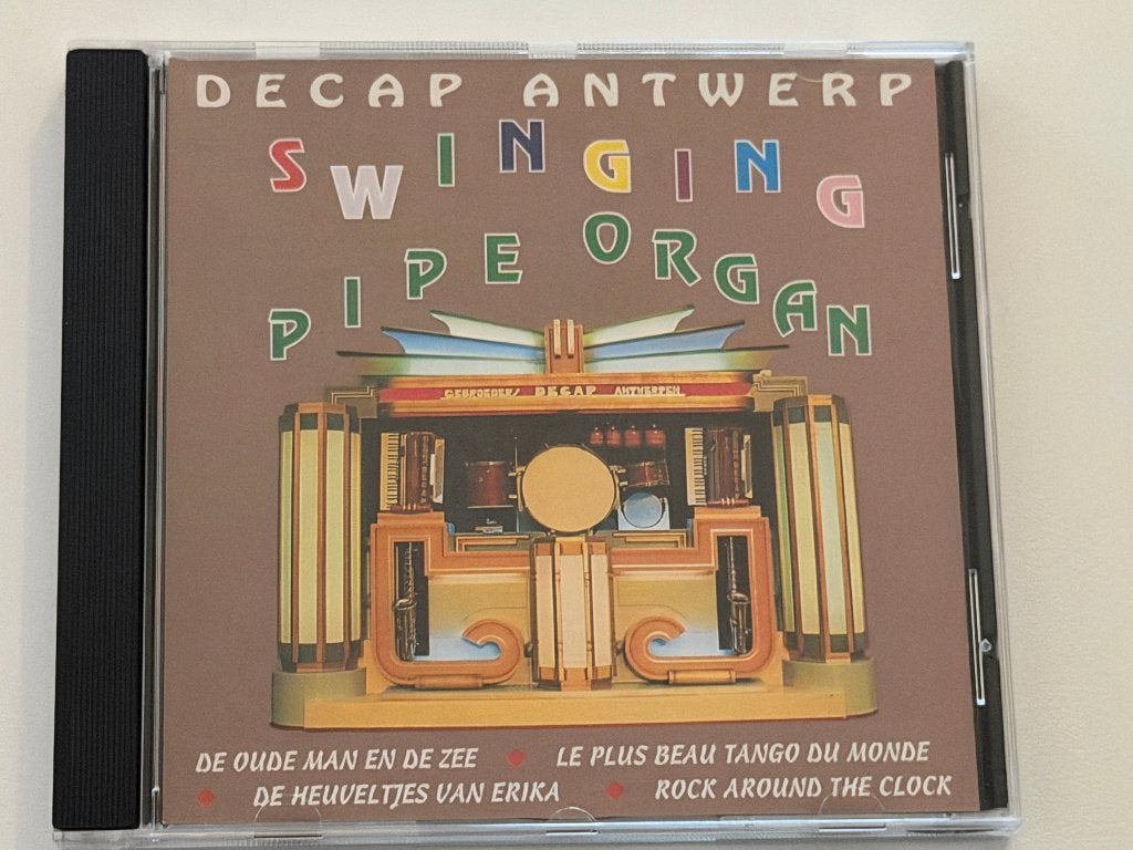 Decap Antwerp – Swinging Pipe Organ (CD), CD & DVD, CD | Instrumental, Rock, Enlèvement ou Envoi, Utilisé, Album