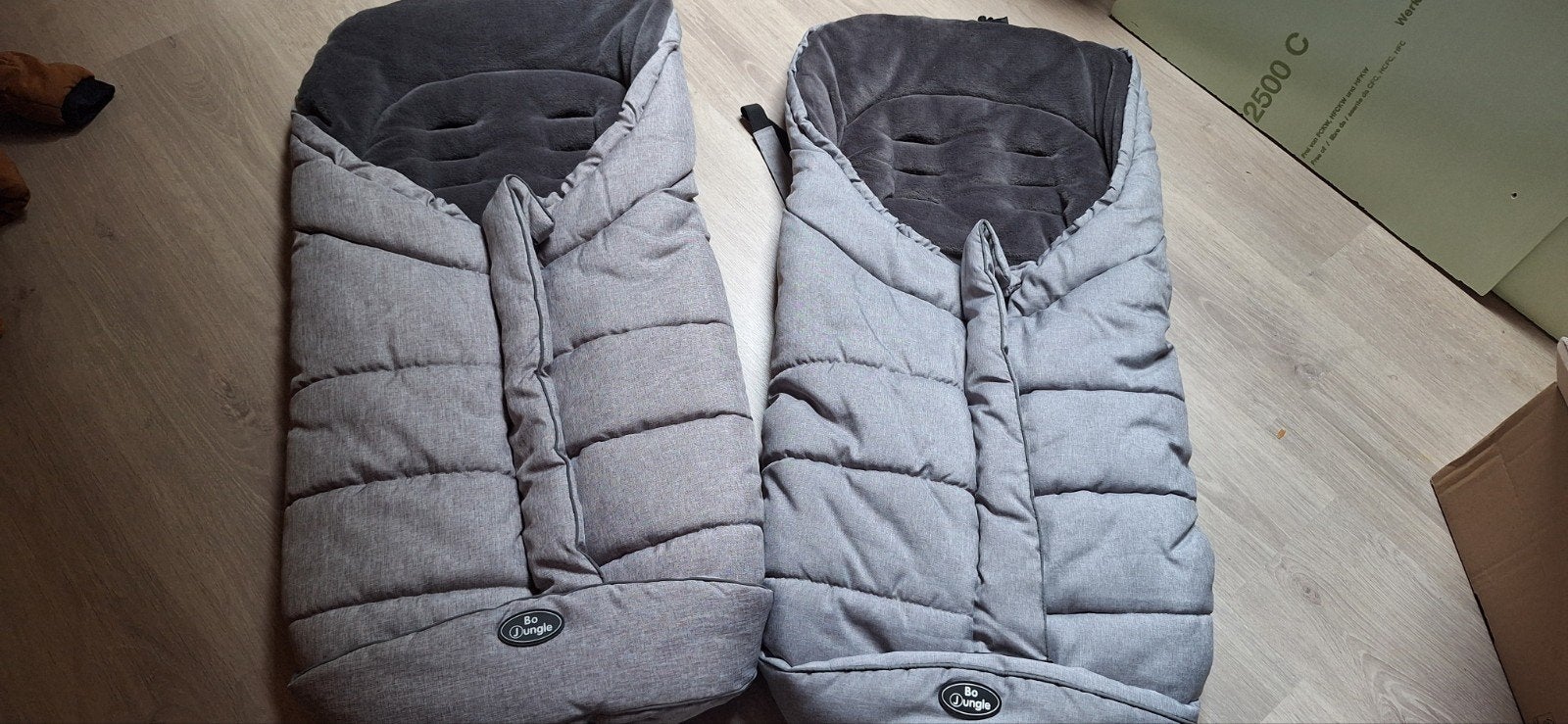 2 warme voetenzakken voor buggy, Kinderen en Baby's, Ophalen, Zo goed als nieuw, Overige merken, Voetenzak