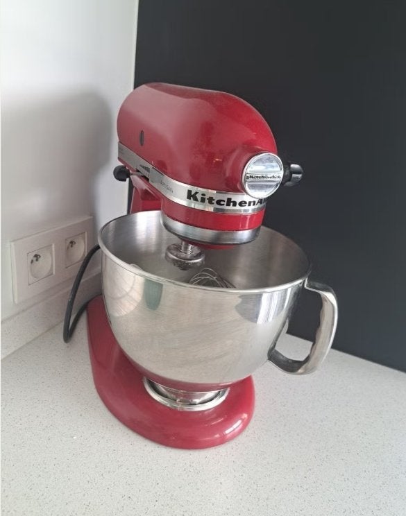 Kitchenaid keukenrobot 5KSM150, Elektronische apparatuur, Ophalen, 4 liter of meer, 3 snelheden of meer, Zo goed als nieuw