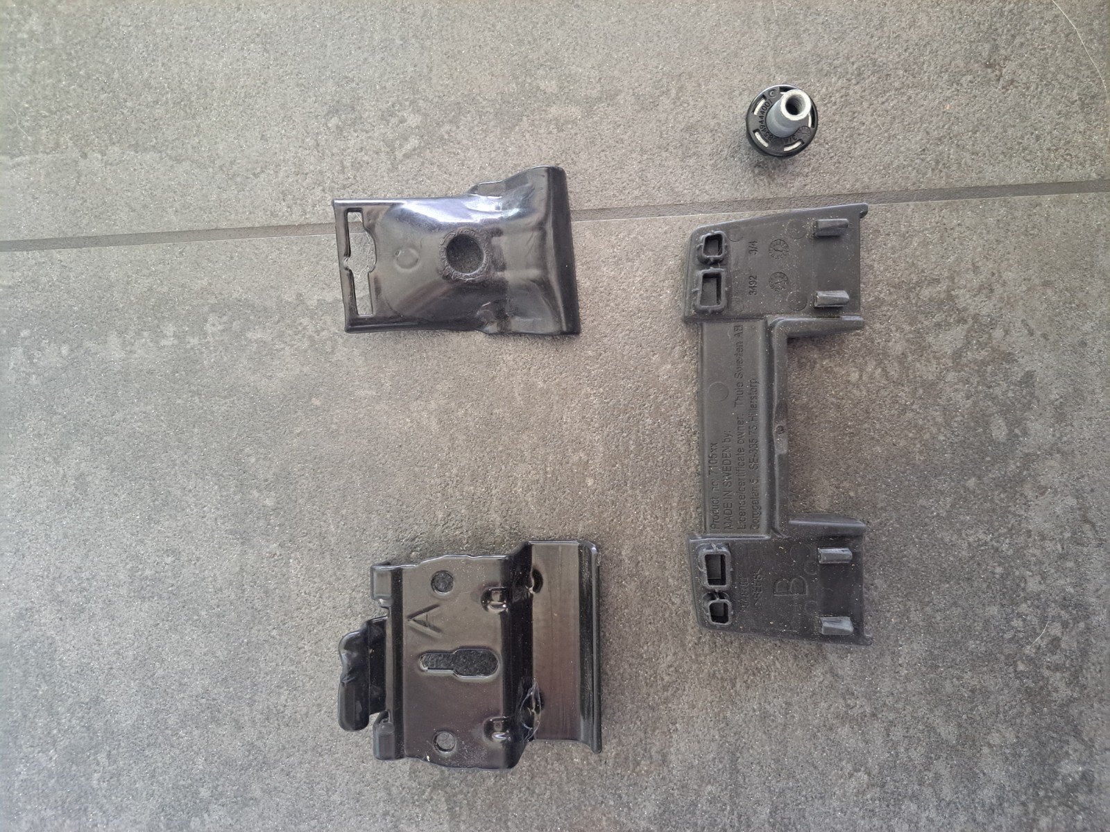 Kit Thule Volvo XC60, Enlèvement