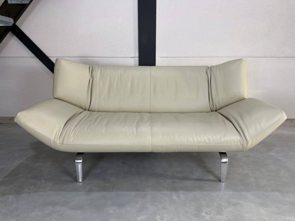 Canapé Leolux Devon 2,5 places - cuir Wapiti Alba, Maison & Meubles, 75 à 100 cm, Comme neuf, Enlèvement, Deux personnes