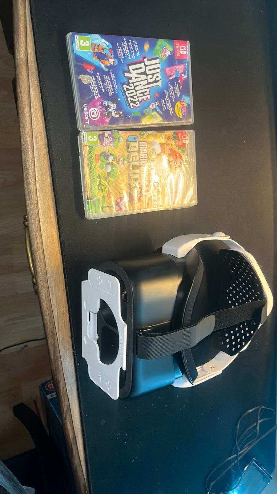 Een headset schakelt, games alleen in 2022 en Super Mario, Ophalen of Verzenden, Zo goed als nieuw