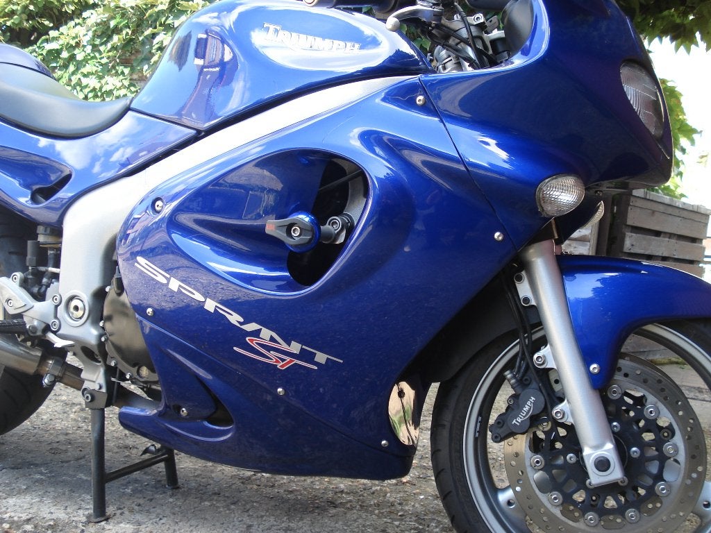 heel mooie triumph sprint st 955i, Motoren, Handvatverwarming, Occasion, Motorrijbewijs A, 3 cilinders