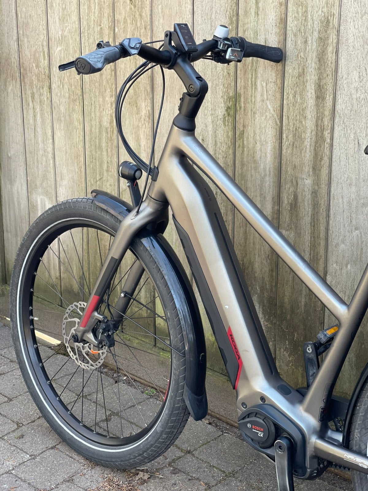 Koga Pace B10 elektrische damesfiets, Zo goed als nieuw, 47 tot 51 cm, 50 km per accu of meer, Ophalen