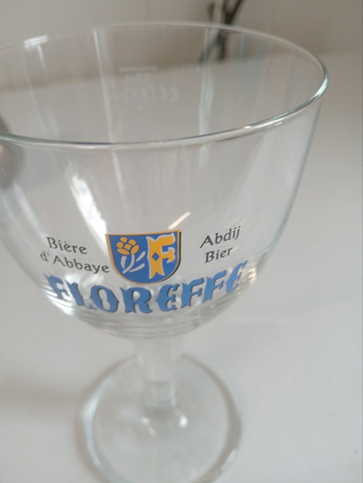bierglas floreffe, Collections, Marques de bière, Enlèvement, Comme neuf, Verre ou Verres, Autres marques