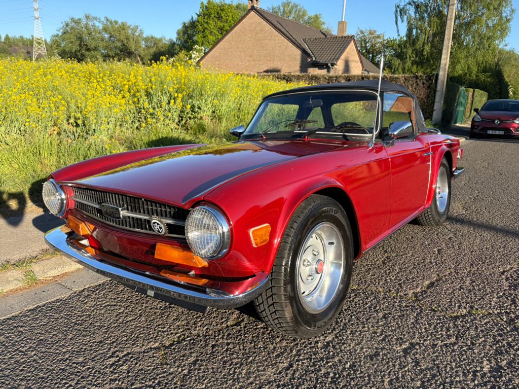 Triumph tr6 1974 tres très bonne état général ct ok, Achat, Entreprise, Cabriolet, Triumph