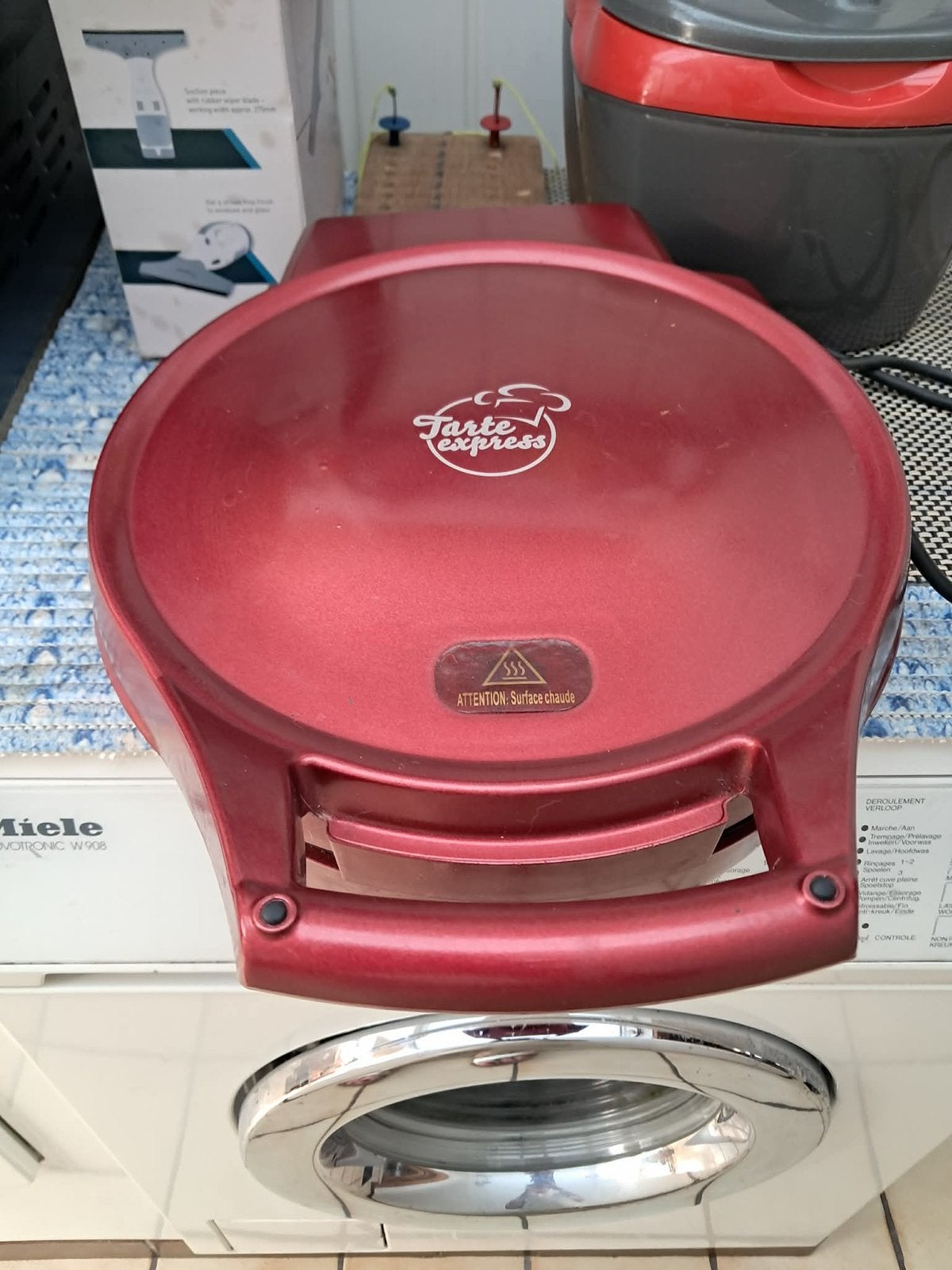 Tarte express ou grll 1800 watt, Enlèvement, Neuf