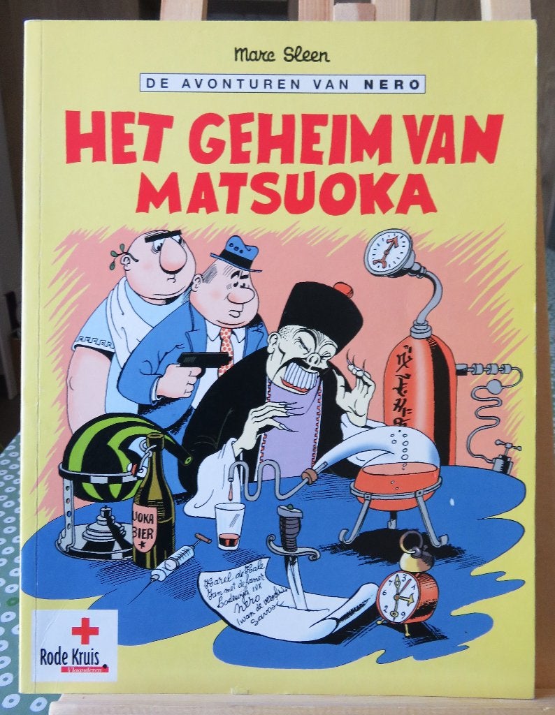 Nero Het geheim van Matsuoka, Boeken, Ophalen of Verzenden, Zo goed als nieuw, Marc Sleen