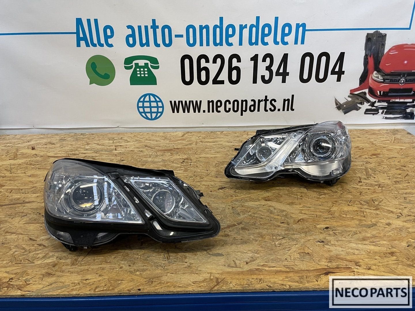 E KLASSE W212 A212 S212 XENON KOPLAMP KOPLAMPEN ORIGINEEL, Utilisé, -, -, Enlèvement ou Envoi