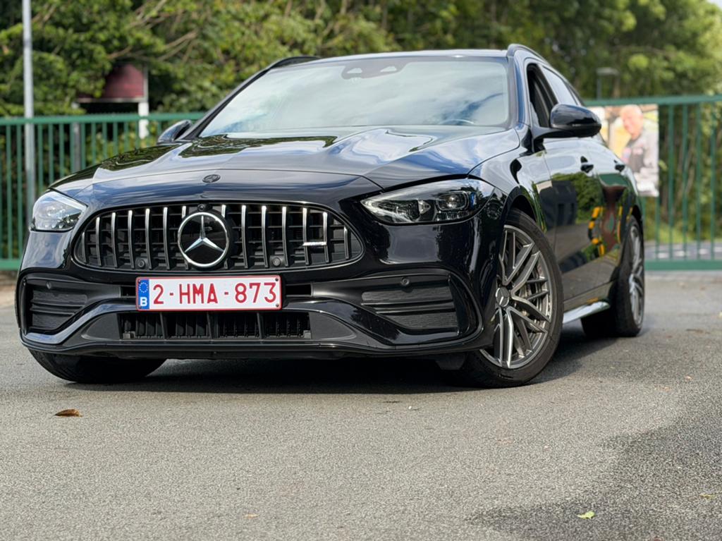 MB C43 AMG-2023-60000km-lichtevracht BtW, Auto's, Mercedes-Benz, Automaat, Euro 6, Bedrijf, C-Klasse